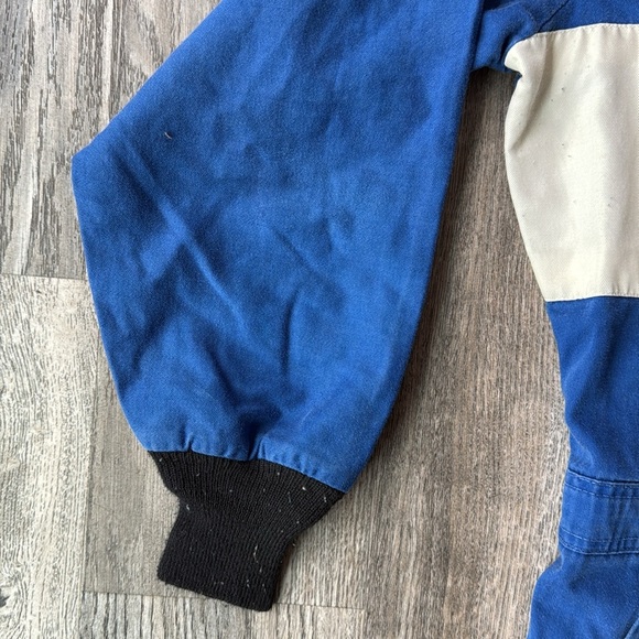 Worth Racing Suit Blue Racing Coveralls Vintage 1991 Baja 500 Size Extra Large - Picture 13 of 17